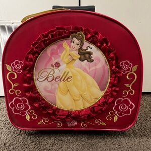 Disney Store Princess Belle Rolling Luggage